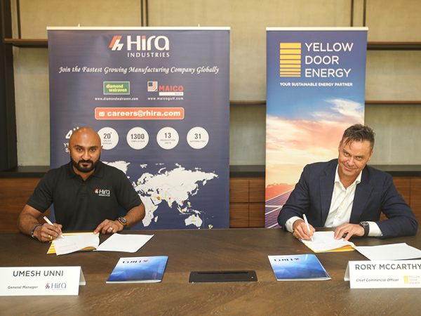 Hira Industries Partners with Yellow Door Energy for Solar Agreement