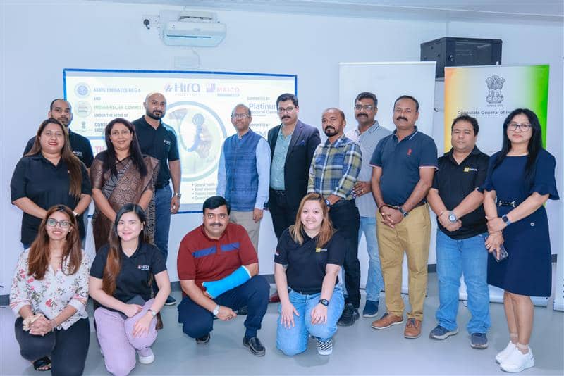 Hira Rak and Maico Rak free mega medical checkup event