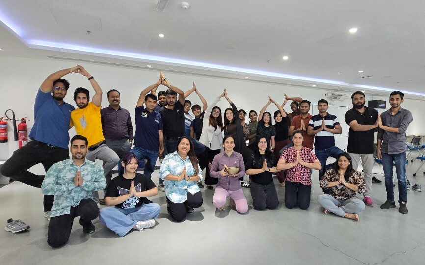 HI RAK and Maico RAK Yoga Session (2)